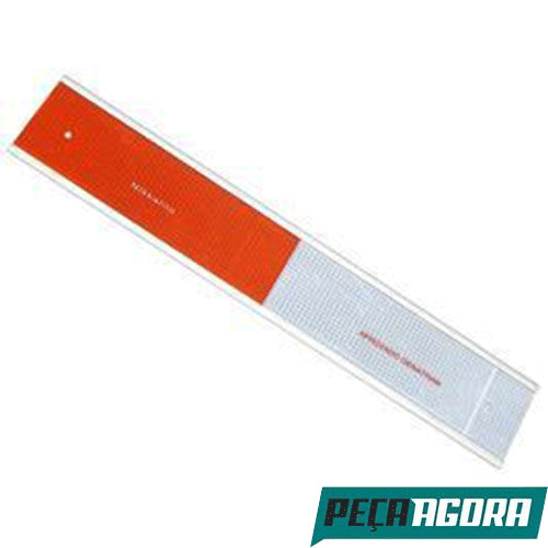  FAIXA REFLETORA COM BASE ALUMINIO 30X5MM MERCEDES BENZ TODOS (3458809090A)