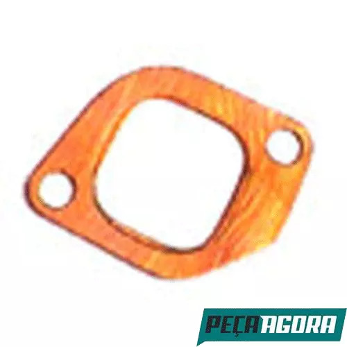  JUNTA ESCAPAMENTO COBRE COM AMIANTO MAIOR PARA SCANIA 110 111 115 (277272)