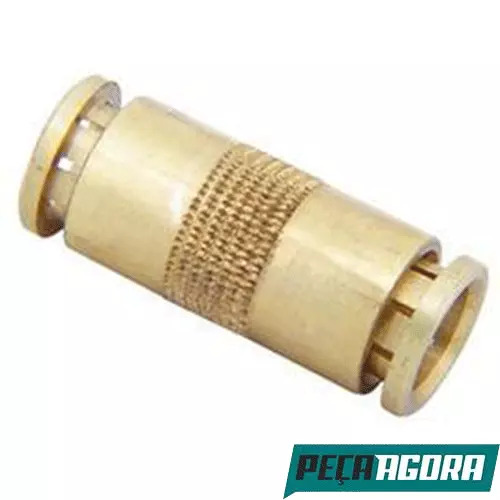 CAIXA 2 CONEXAO EMENDA 3/8 PARA TUBO NYLON MERCEDES BENZ (CX.59972572E**2)