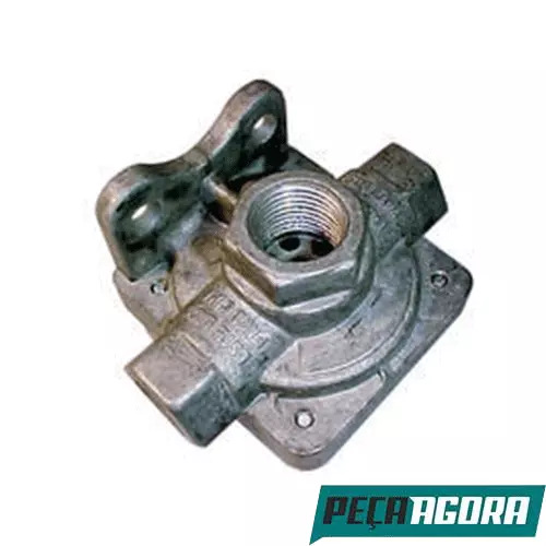 CAIXA 2 VALVULA DESCARGA RAPIDA ANTIGA TRUCK MB MERCEDES BENZ (CX.4300003F**2)