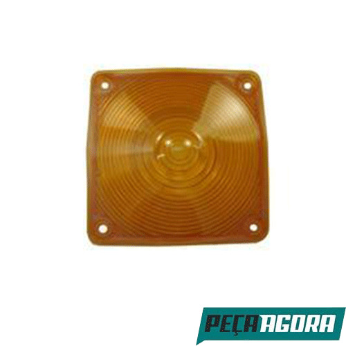LENTE DA LANTERNA DIANTEIRA COR AMBAR MERCEDES BENZ (0018225510)