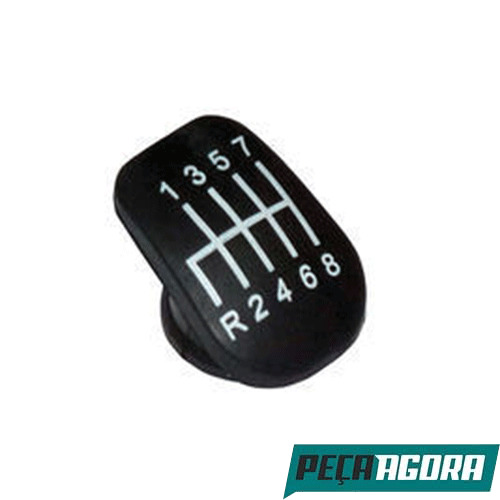 TAMPA MANOPLA 8 MARCHAS COM RE PARA BAIXO VOLKSWAGEN (2T0711141)