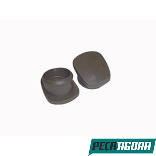 TAMPA MANOPLA CAMBIO MARROM SEM ESTRELA MB HPN SLK LS 1935 LS 1632 LS 1938 (3862