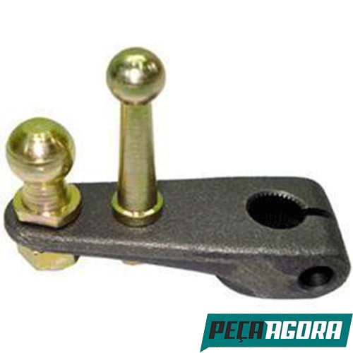  ALAVANCA EIXO BORBOLETA FREIO MOTOR MB MERCEDES BENZ  OM32 (3441407125)