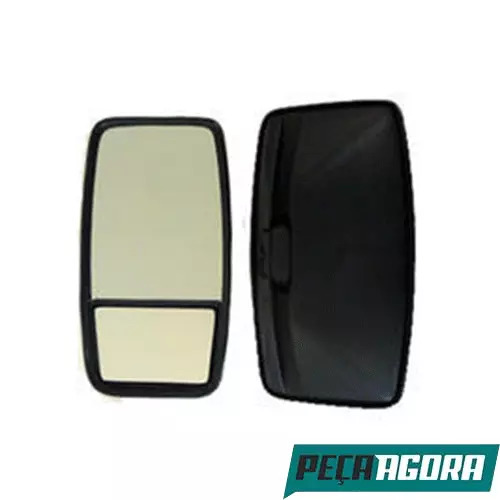 CAIXA 2 ESPELHO RETROVISOR DUPLO BIPARTIDO ESQUERDO MB MERCEDES BENZ (CX.3258101