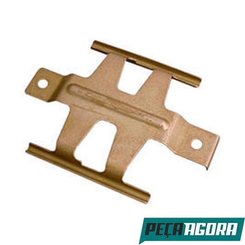 CAIXA 2 MOLA ENCOSTO PASTILHA FREIO ORIGINAL VOLKSWAGEN 709 712 914 (CX.00042144