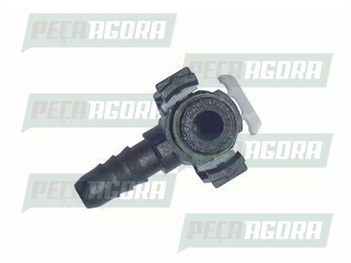  CONEXAO TUBULACAO COMBUSTIVEL 90 GRAUS 8MM VW ENGATE RAPIDO VOLKSWAGEN  (2R0201