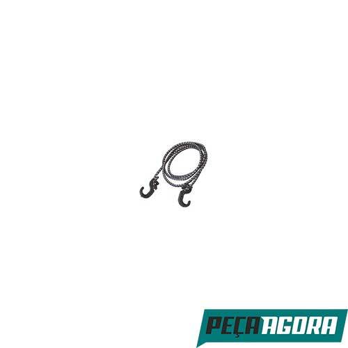 ELASTICO PARA BAGAGEIRO GANCHO PLAST.POLICORDA 1,5MT PACOTE C/ 10 (23138CC)