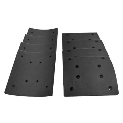 JOGO LONA FREIO TRASEIRO STD (DNA38) (DM595DNA38)