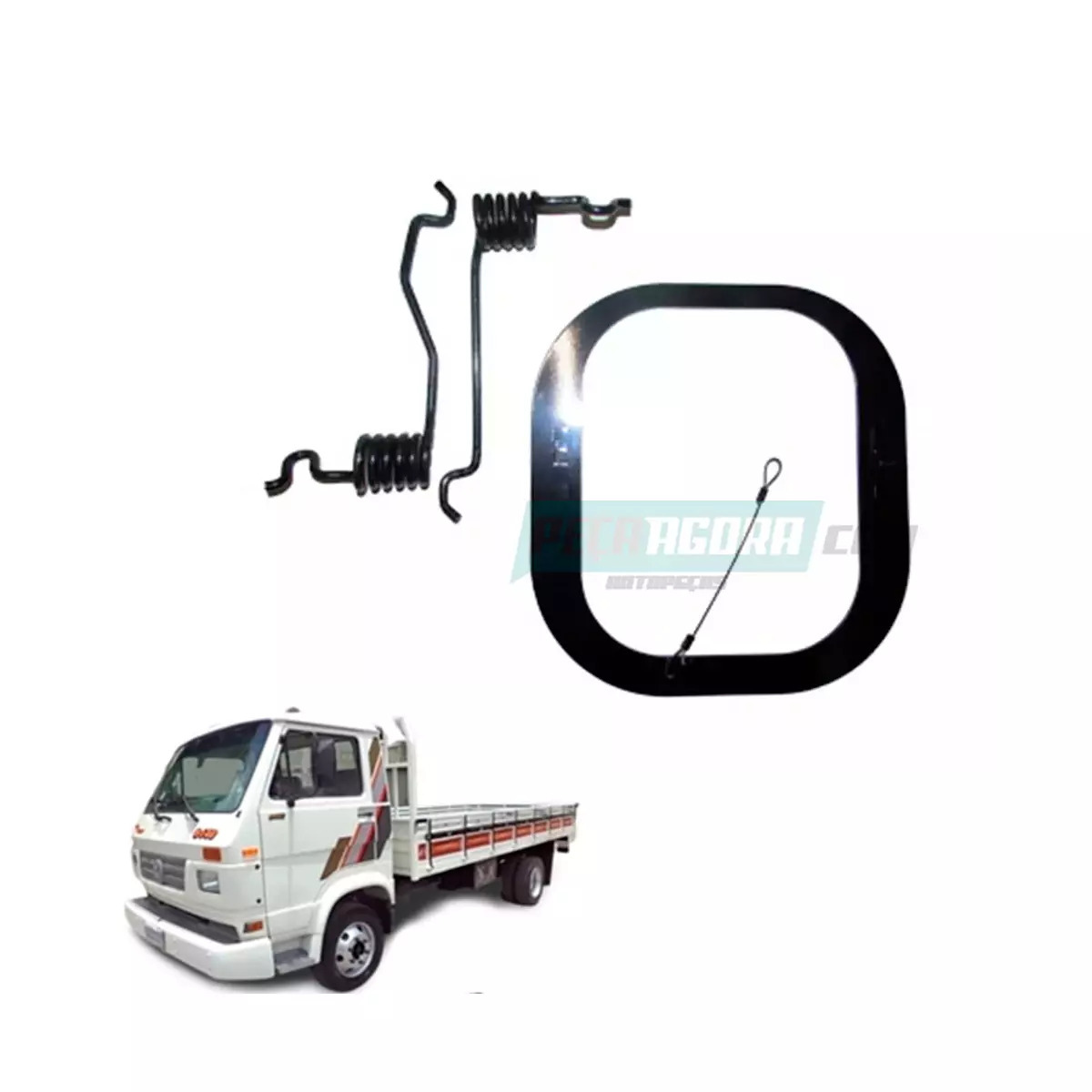 SUPORTE COIFA ALAVANCA CÂMBIO VW 7100 8100 8140 12140T 14200 12140H 14150 14220