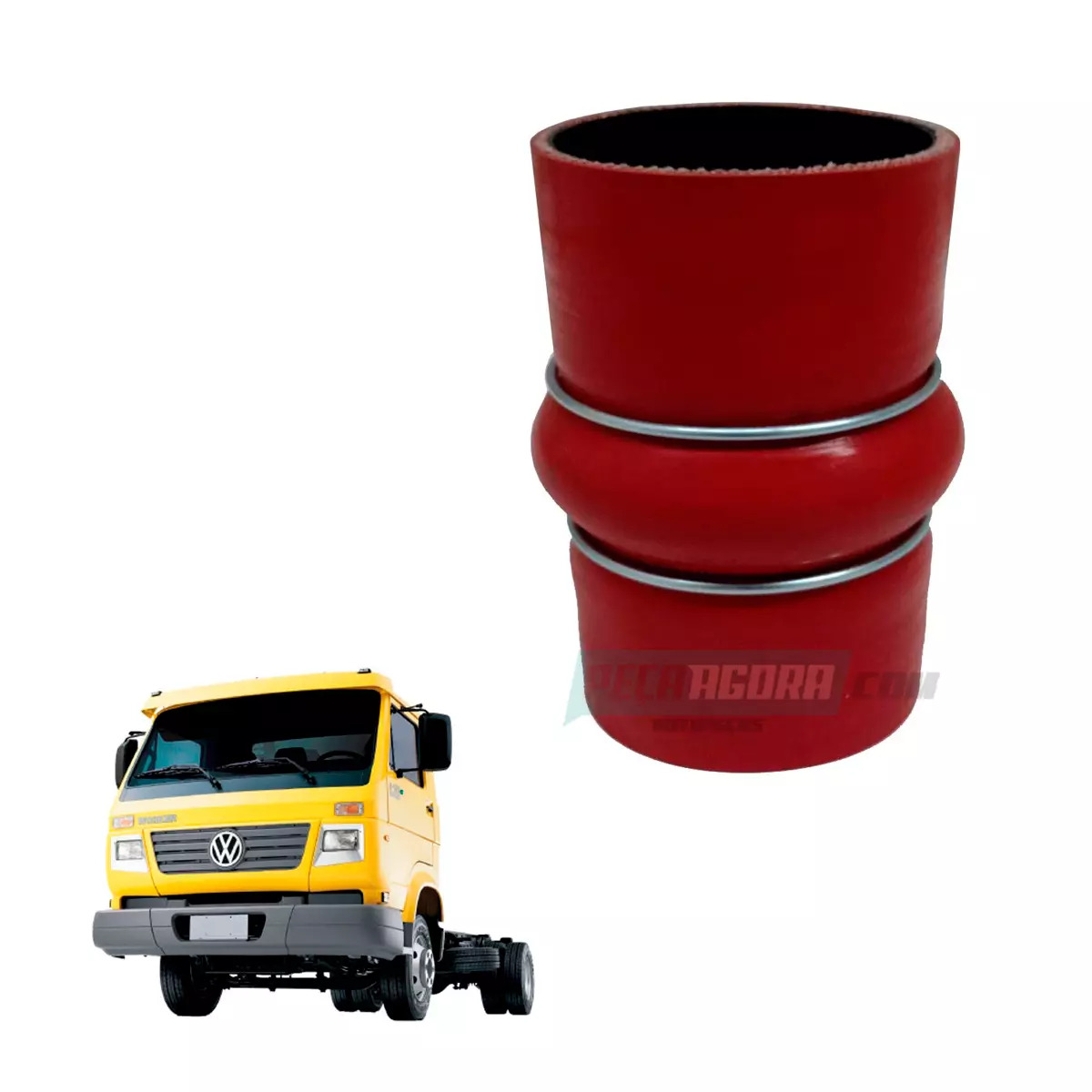 MANGUEIRA INTERCOOLER VW 8140 8120 8150 8150E 9150E 13150 13150E 15170E FORD CAR