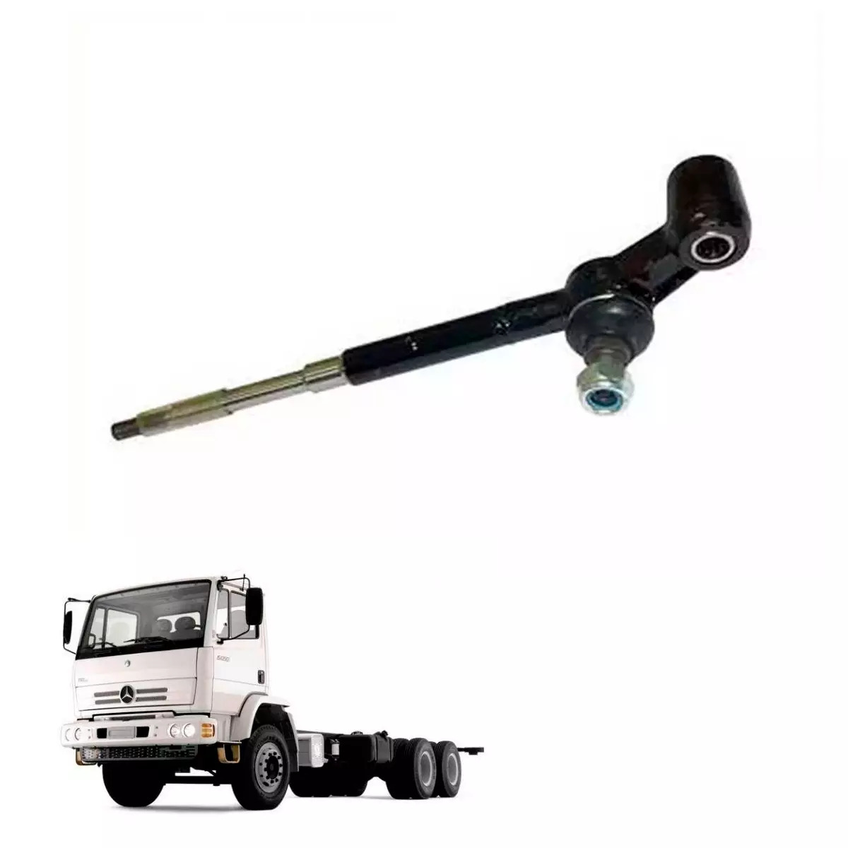 ALAVANCA CAMBIO MB 712 1215 LO812 OF1417 MERCEDES BENZ (0002603639)