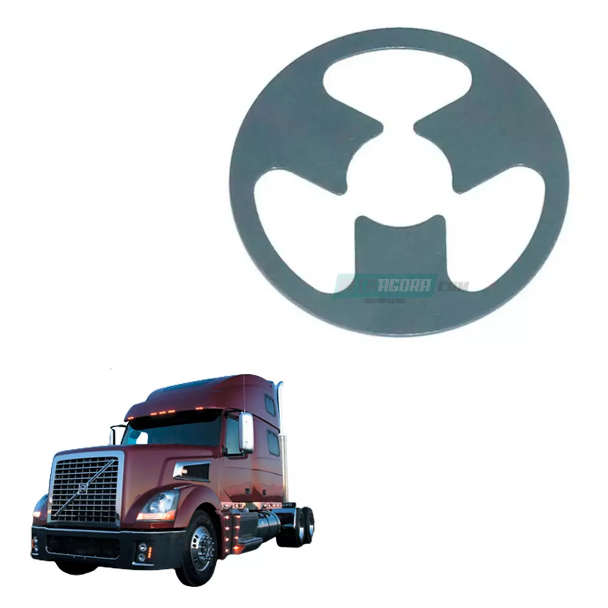 ANEL TRAVA EIXO BOMBA OLEO CAIXA CAMBIO VOLVO VT (1652948)