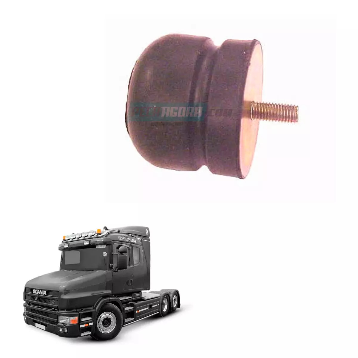 BATENTE DA SUSPENSAO DA CABINE PARA SCANIA T114/R124/P94 (1349805)