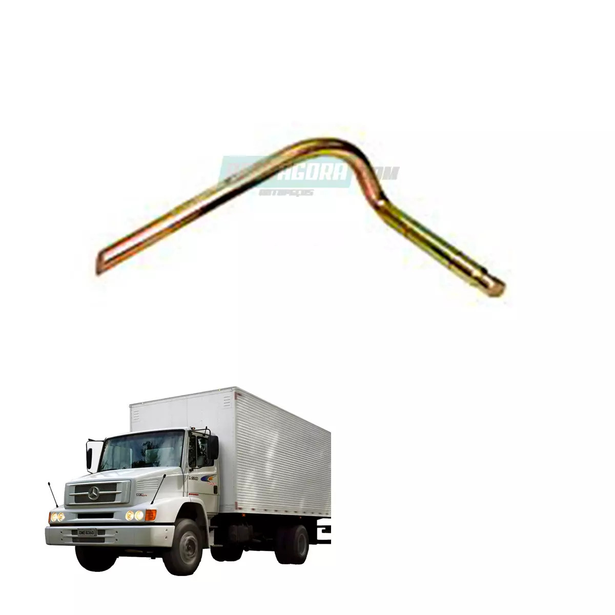 ALAVANCA ACELERADOR MB OF1618 1620 (3843018020,)