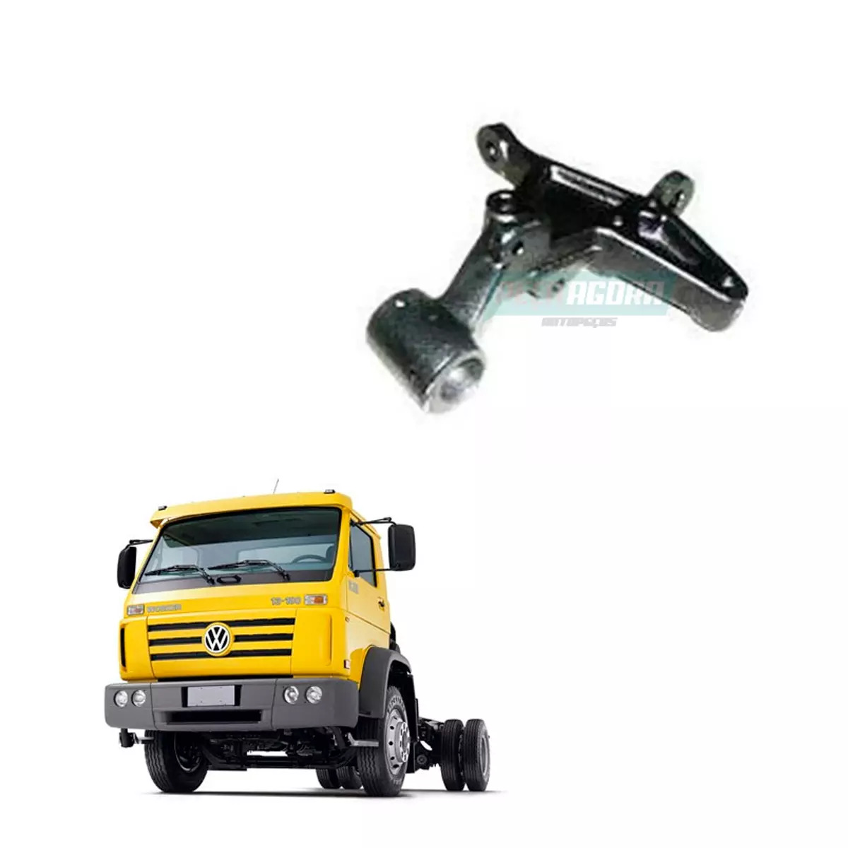 SUPORTE ALAVANCA CAMBIO VW 13180 15180 17210 23210 PARA MWM 17180 MWM EURO2 2006