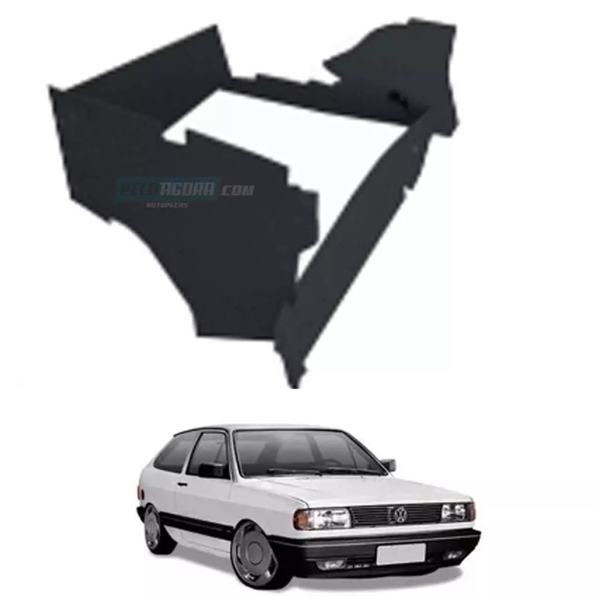 JOGO PAPELAO RADIADOR GOL 87 A 94 88 89 90 91 92 93 (M320201)