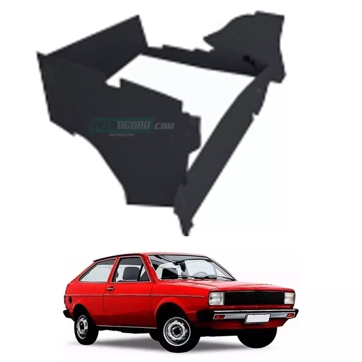 JOGO PAPELAO RADIADOR GOL 82 A 86 83 84 85 (M320200)