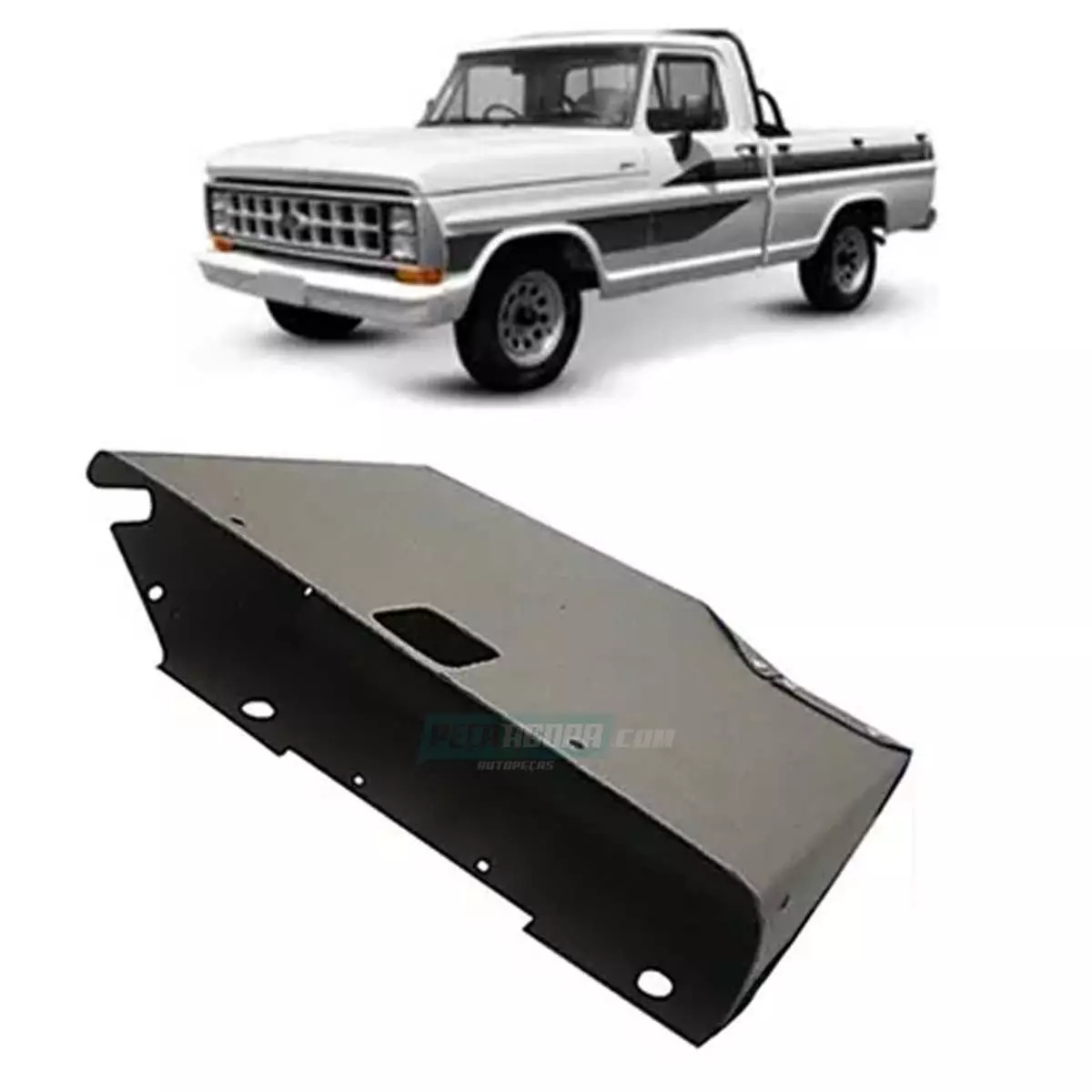 CAIXA PORTA LUVAS FORD F1000 F4000 F600 F11000 F13000 F21000 - 1972 A 1992 - PAP