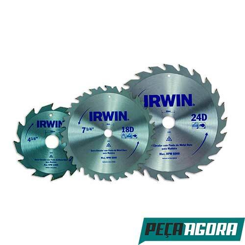 DISCO DE SERRA IRWIN 4.3/8 X 12D X F20 (4226CC)