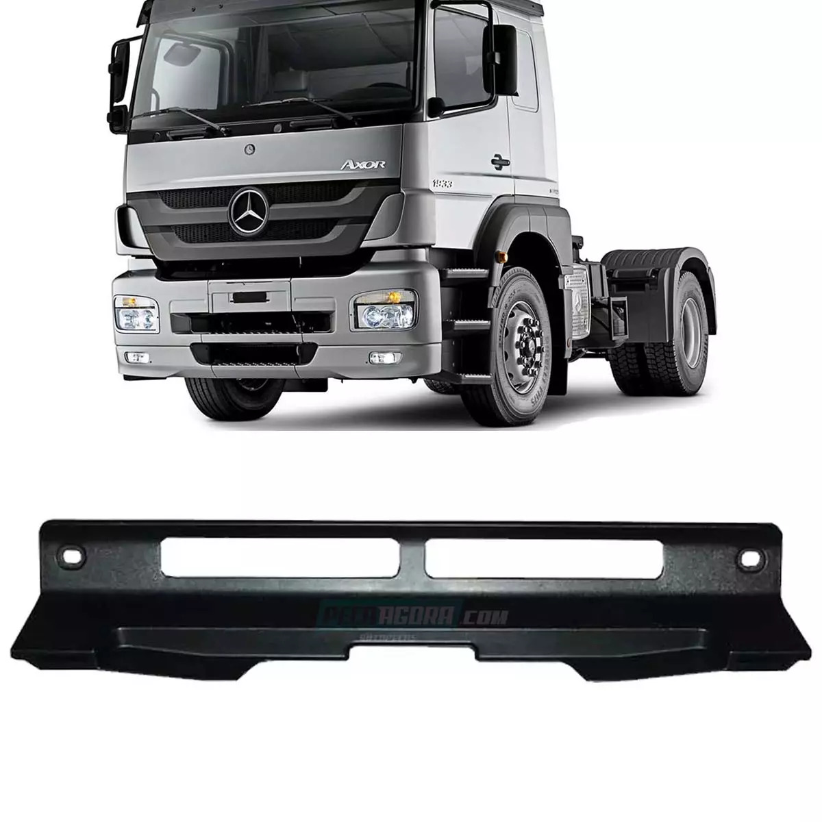 ACABAMENTO PARACHOQUE CENTRAL MB AXOR 1933 3131 K P (9408850122)