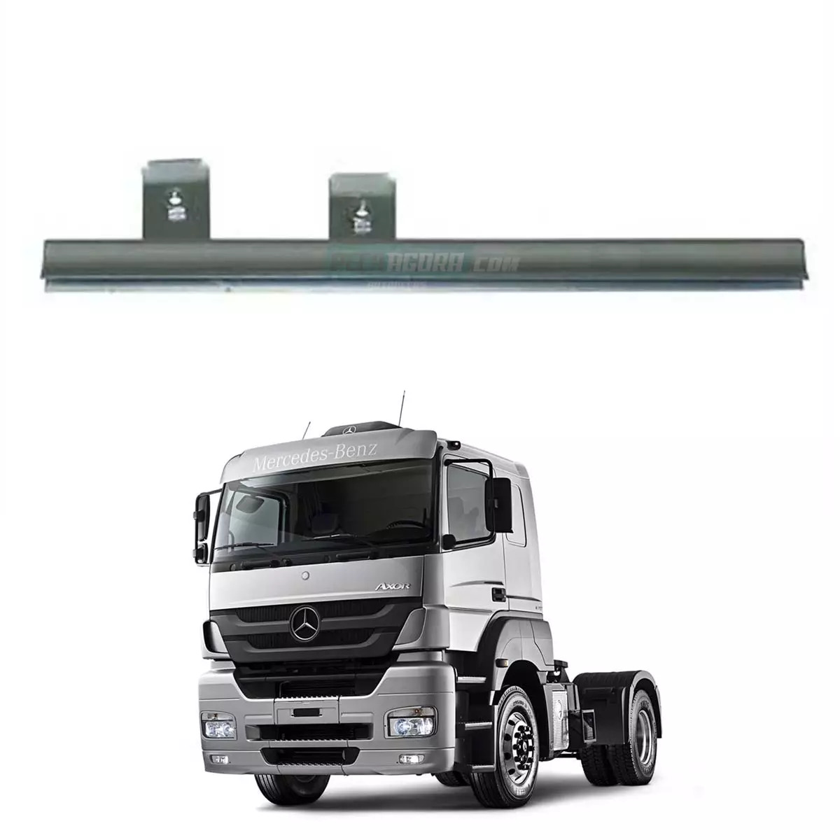 SUPORTE VIDRO ESQUERDO PORTA MB AXOR  (9737200147-WGT439)