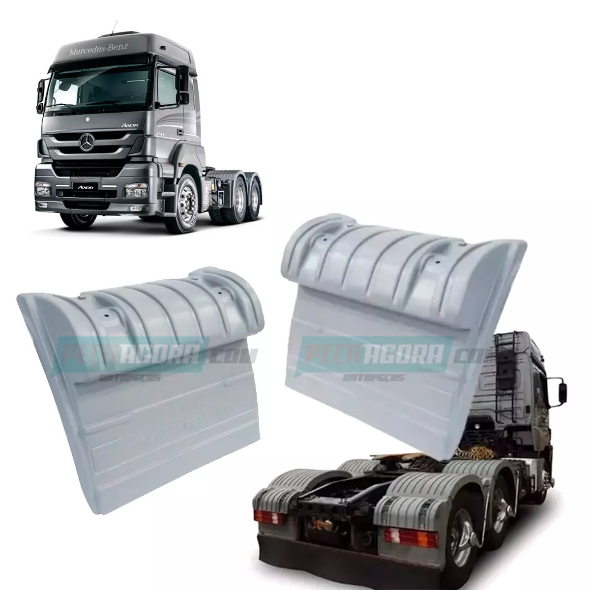 PAR PARALAMA TRASEIRO MB AXOR ACTROS - TRACAO (K.9305200020-9305200120)