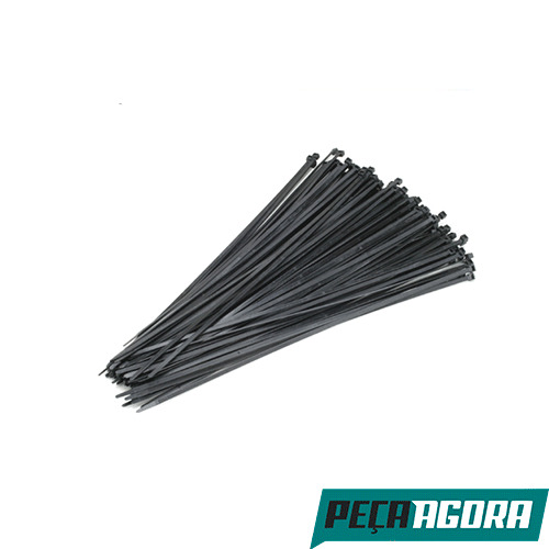 CAIXA ABRACADEIRA APLICACAO DIVERSAS DIVERSAS NYLON 200MM X 3,7MM (CX.L55063**10