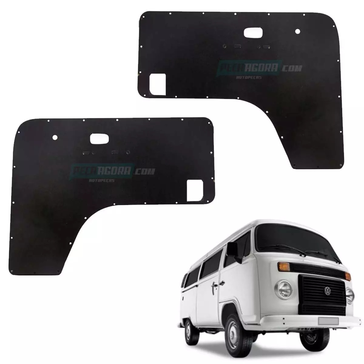PAR FORRACAO DE PORTAS DIANTEIRAS KOMBI MEXICANA 98 ATE 2012 (M335054)