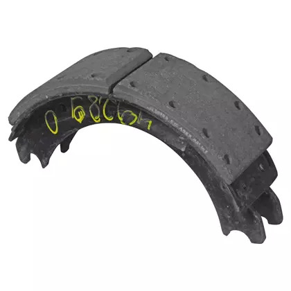 SAPATA FREIO DIANTEIRA COM LONA FORD CARGO SAPAO 1215 95 A 2002 MOTOR CUMMINS 12