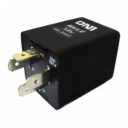 RELE ELETRONICO FREIO MOTORUNIVERSAL 12 VOLTS UNIVERSAL FREIO MOTOR 4 TERMINAIS 