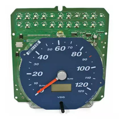 CONJUNTO VELOCIMETRO 12V AZUL SEM CARCACA2R0957019J - 2T0957019D - 2T0957019F-2T