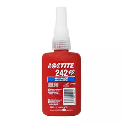 TRAVA PORCAS PARAFUSOS LOCTITE 242 10 G MEDIA RESISTENCIA A DESMONTAGEM, PARA PA
