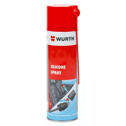 SILICONE SPRAY 300ML WURTH LUBRIFICACAO SUPERFICIES METALICAS E NAO METALICAS CO