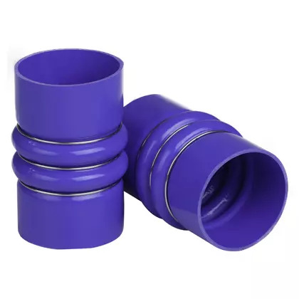 MANGUEIRA INTERCOOLER SILICONE AZUL PARA SCANIA 112 / 113 / 142 ONIBUS S4 (52505