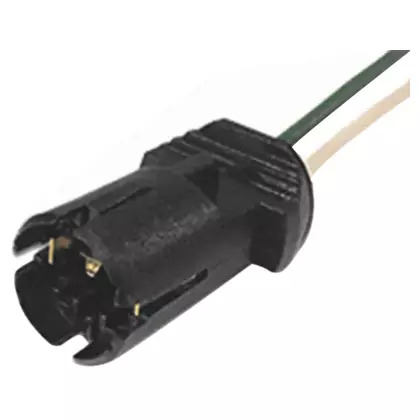 CHICOTE SOQUETE GLOBO OPTICO LAMP 5W DIVERSOS CAMINHAO E PICKPS SOQUETE COM 15CM