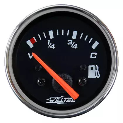 INDICADOR COMBUSTIVEL PRETO 24V UNIVERSAL USA BOIA W80002  (W23342)