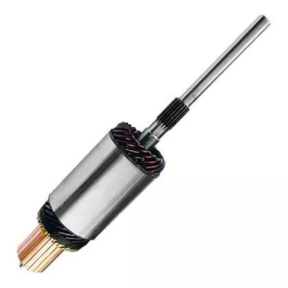 INDUZIDO JE 12V 12V MOTOR PARTIDA BOSCH COMP 397MM DIAMETRO MASSA 75MM 19 DENTES