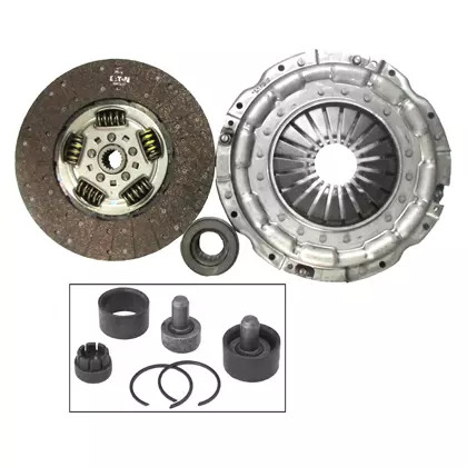 KIT EMBREAGEM 395MM COM REPARO COMPLETO GARFO (1048101.,)