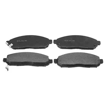 PASTILHA FREIO DIANTEIRO NISSAN FRONTIER 2.5 ANO 2008... NAVARA ANO 2005... PATH