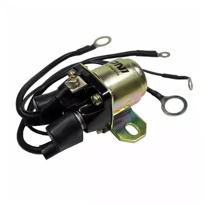 RELE AUXILIAR PARTIDA DELCO 12V-12 VOLTS -4 BORNES COM CHICOTE PARA MOTOR DE PAR