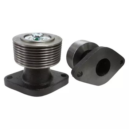 SUPORTE COM POLIA FRONTAL DO MOTOR CUMMINS ISB 4 E 6CILFORD CARGO 815E / 1317E /