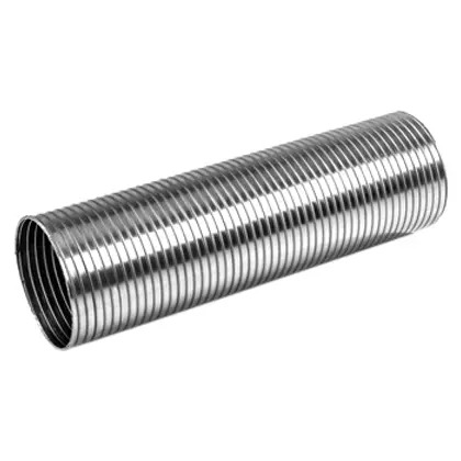 TUBO FLEXIVEL ESCAPE 4 POL 350MM INOX MB 2433 1838S 2428B 1718 2423K MB ONIBUS O