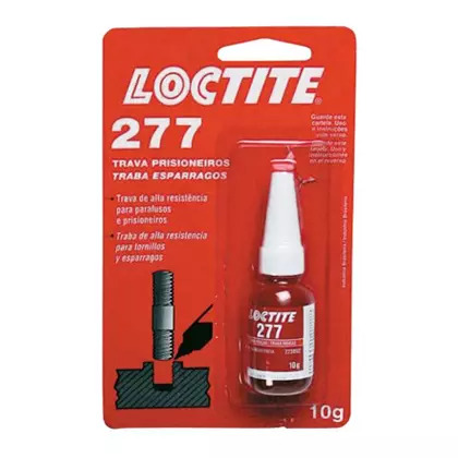 TRAVA PRISIONEIROS LOCTITE 277 10 G ALTA RESISTENCIA À DESMONTAGEM PARA PARAFUS