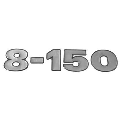 EMBLEMA FRONTAL CRISTAL 8150 VW DELIVERY SeRIE PRATA (2P0854691C)