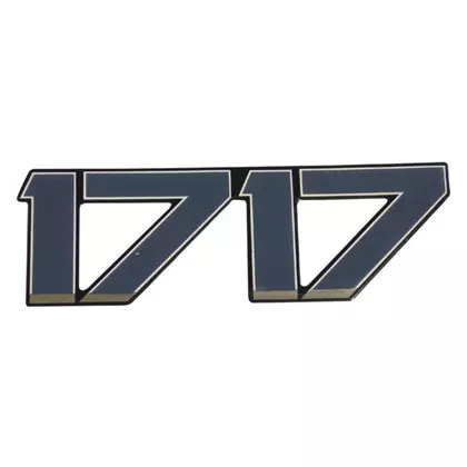 EMBLEMA COLANTE FRONTAL 1717 FORD CARGO 1717 (3C4516605DA)