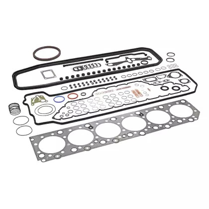 JOGO JUNTA MOTOR VOLVO COM RETENTORES S/ ANEL CAMISA VOLVO FH12 / FM12 / NH12 MO
