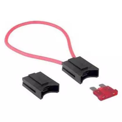 PORTA FUSIVEL LAMINA 25A A 40A 2.5MM2 DIVERSOS MB / VW / FIAT / FORD / VOLVO / P