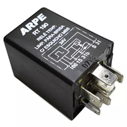 RELE TEMPORIZADOR LIMPADOR PARABRISA 24V MBB RELE LIMPADOR E LAVADOR DO PARA-BRI