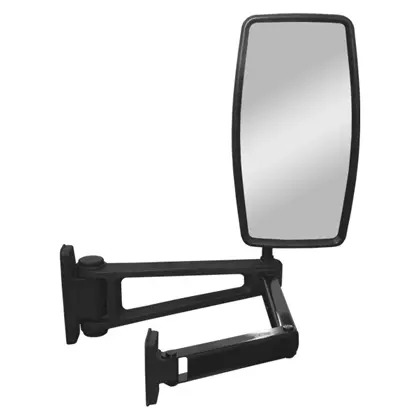 ESPELHO RETROVISOR COMPLETO LE ESQUERDO PLANO FORD CARGO 814 815 1419 1215 1415 